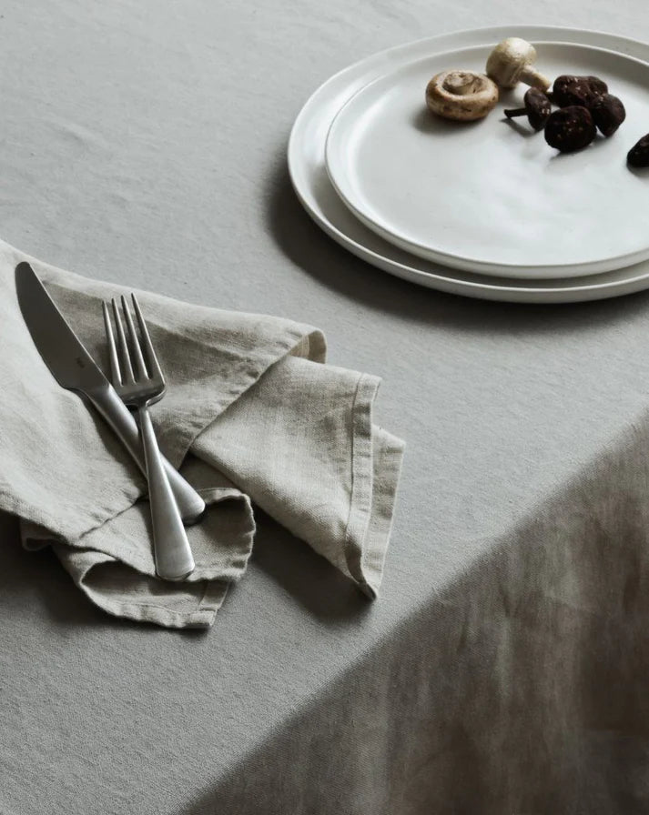 Natural Linen Tablecloth